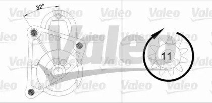 Стартер (VALEO: 455943)