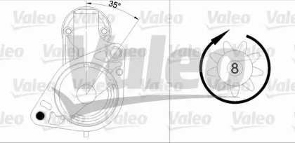 Стартер (VALEO: 455984)