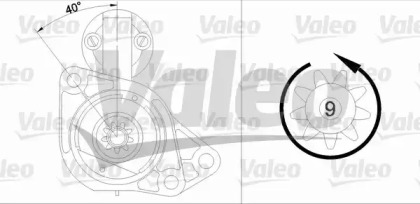 Стартер (VALEO: 458160)