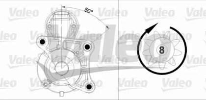 Стартер (VALEO: 458179)