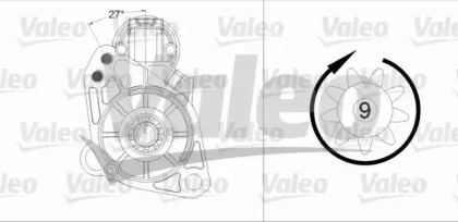 Стартер (VALEO: 458186)