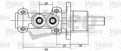 Цилиндр (VALEO: 350824)