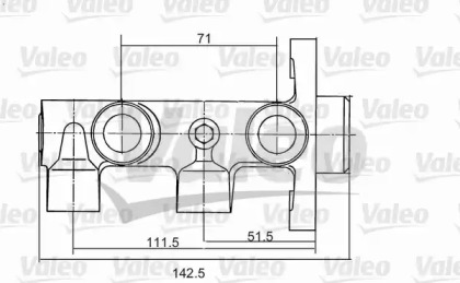 Цилиндр (VALEO: 350823)