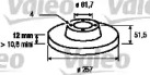 Тормозной диск (VALEO: 186152)