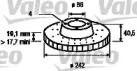 Тормозной диск (VALEO: 186441)
