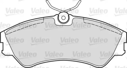 Комплект тормозных колодок (VALEO: 540562)