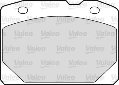 Комплект тормозных колодок (VALEO: 598405)