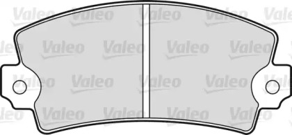 Комплект тормозных колодок (VALEO: 540315)