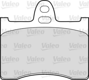 Комплект тормозных колодок (VALEO: 540087)