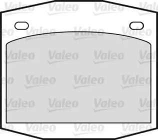 Комплект тормозных колодок (VALEO: 551625)