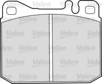 Комплект тормозных колодок (VALEO: 540162)