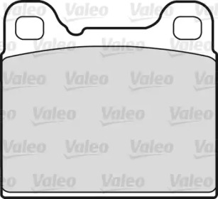 Комплект тормозных колодок (VALEO: 540022)