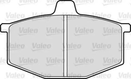 Комплект тормозных колодок (VALEO: 540312)