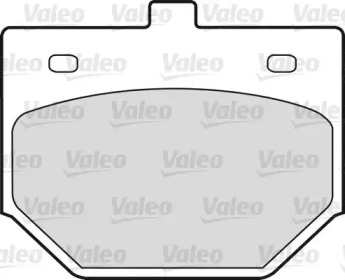 Комплект тормозных колодок (VALEO: 598209)