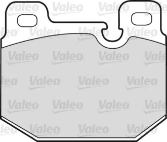 Комплект тормозных колодок (VALEO: 551439)