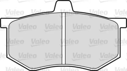 Комплект тормозных колодок (VALEO: 598089)