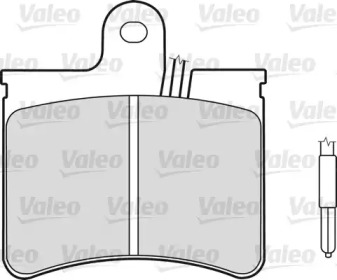 Комплект тормозных колодок (VALEO: 540102)