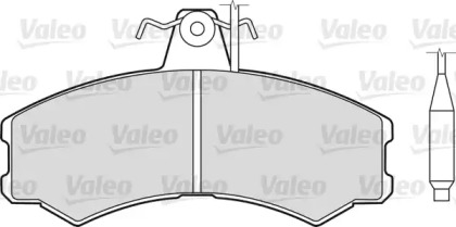 Комплект тормозных колодок (VALEO: 540107)