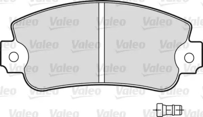 Комплект тормозных колодок (VALEO: 540431)