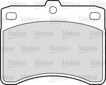 Комплект тормозных колодок (VALEO: 551659)