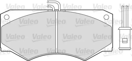 Комплект тормозных колодок (VALEO: 540731)