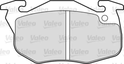 Комплект тормозных колодок (VALEO: 540503)