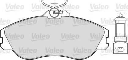 Комплект тормозных колодок (VALEO: 540402)