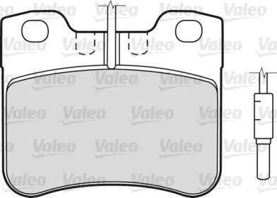 Комплект тормозных колодок (VALEO: 540743)