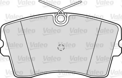 Комплект тормозных колодок (VALEO: 540452)