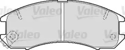 Комплект тормозных колодок (VALEO: 551742)