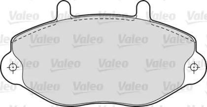 Комплект тормозных колодок (VALEO: 540558)