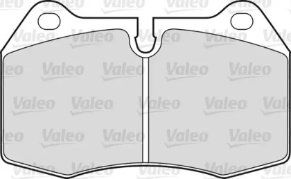 Комплект тормозных колодок (VALEO: 598260)