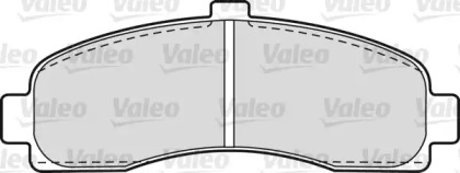 Комплект тормозных колодок (VALEO: 540564)