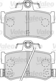 Комплект тормозных колодок (VALEO: 598903)