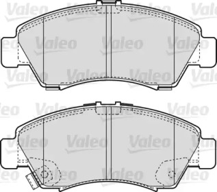 Комплект тормозных колодок (VALEO: 598495)