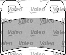 Комплект тормозных колодок (VALEO: 598692)