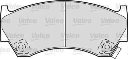 Комплект тормозных колодок (VALEO: 540808)