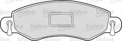 Комплект тормозных колодок (VALEO: 598477)