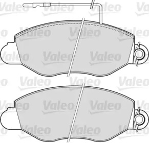 Комплект тормозных колодок (VALEO: 541733)