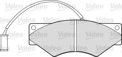 Комплект тормозных колодок (VALEO: 541641)