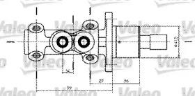 Цилиндр (VALEO: 350734)