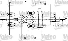 Цилиндр (VALEO: 350819)