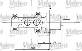 Цилиндр (VALEO: 350821)