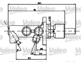 Цилиндр (VALEO: 402228)