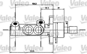 Цилиндр (VALEO: 402231)