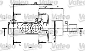 Цилиндр (VALEO: 402250)