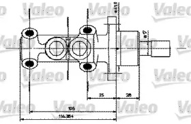 Цилиндр (VALEO: 402251)