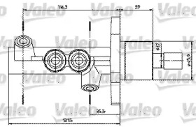 Цилиндр (VALEO: 402314)