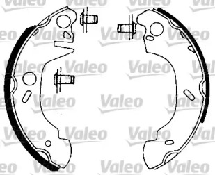 Комлект тормозных накладок (VALEO: 562073)