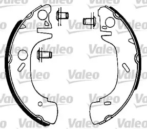 Комлект тормозных накладок (VALEO: 562075)